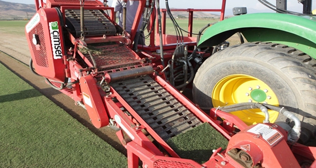 Çim Kesim Rulo Sarma Makinası – Çimser