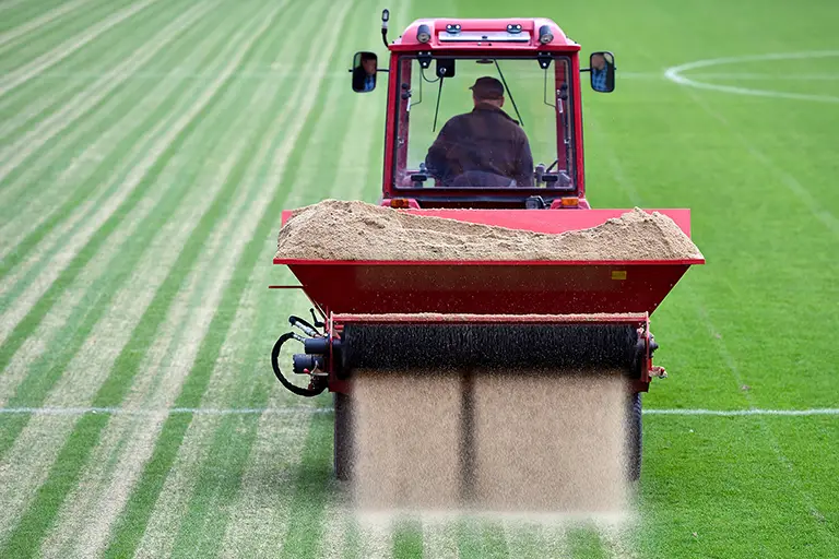 Top Dressing – Sand Application